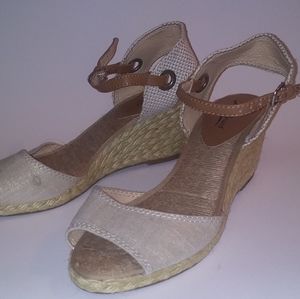 Lucky Brand Heeled Sandals, Size 9M